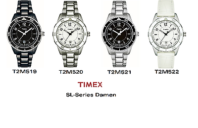 Timex Ersatzarmband T2M522 SL Series Damen - 16mm - passt T2M520 T2M521 T2M519