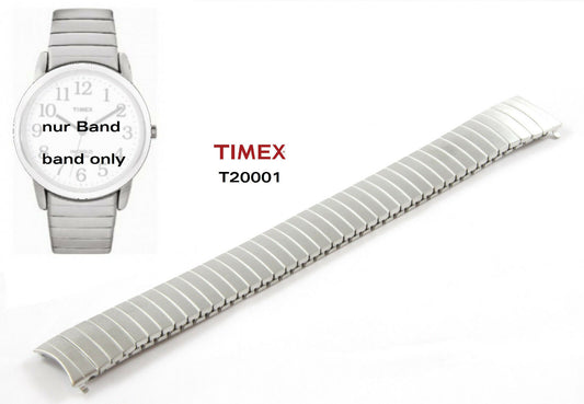 Timex Ersatzarmband T20001 Flexband Strechband Ersatzband 18mm - T2H451 & T20461