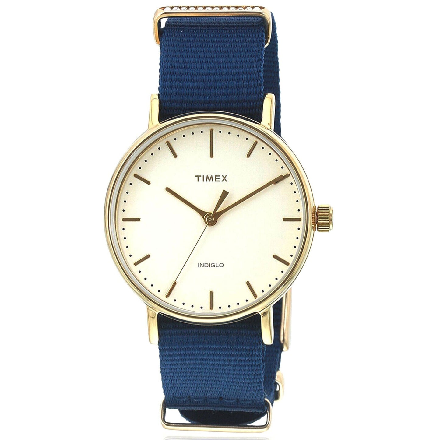 TIMEX Fairfield Crystal TW2R49300 Damen - Nylonband - Edelstahl - Ø37mm