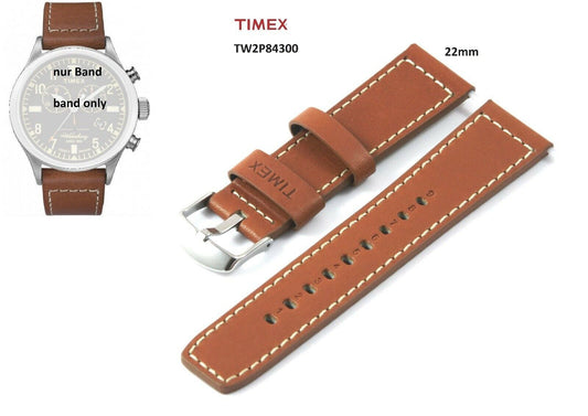 Timex Ersatzarmband TW2P84300 WATERBURY Chronograph - Ersatzband 22mm universal