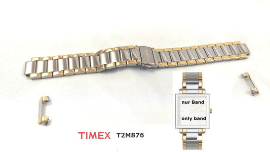 Timex Ersatzarmband für T2M876 ELEGANT SQUARE Damen - passt zu T2M830 T2M829