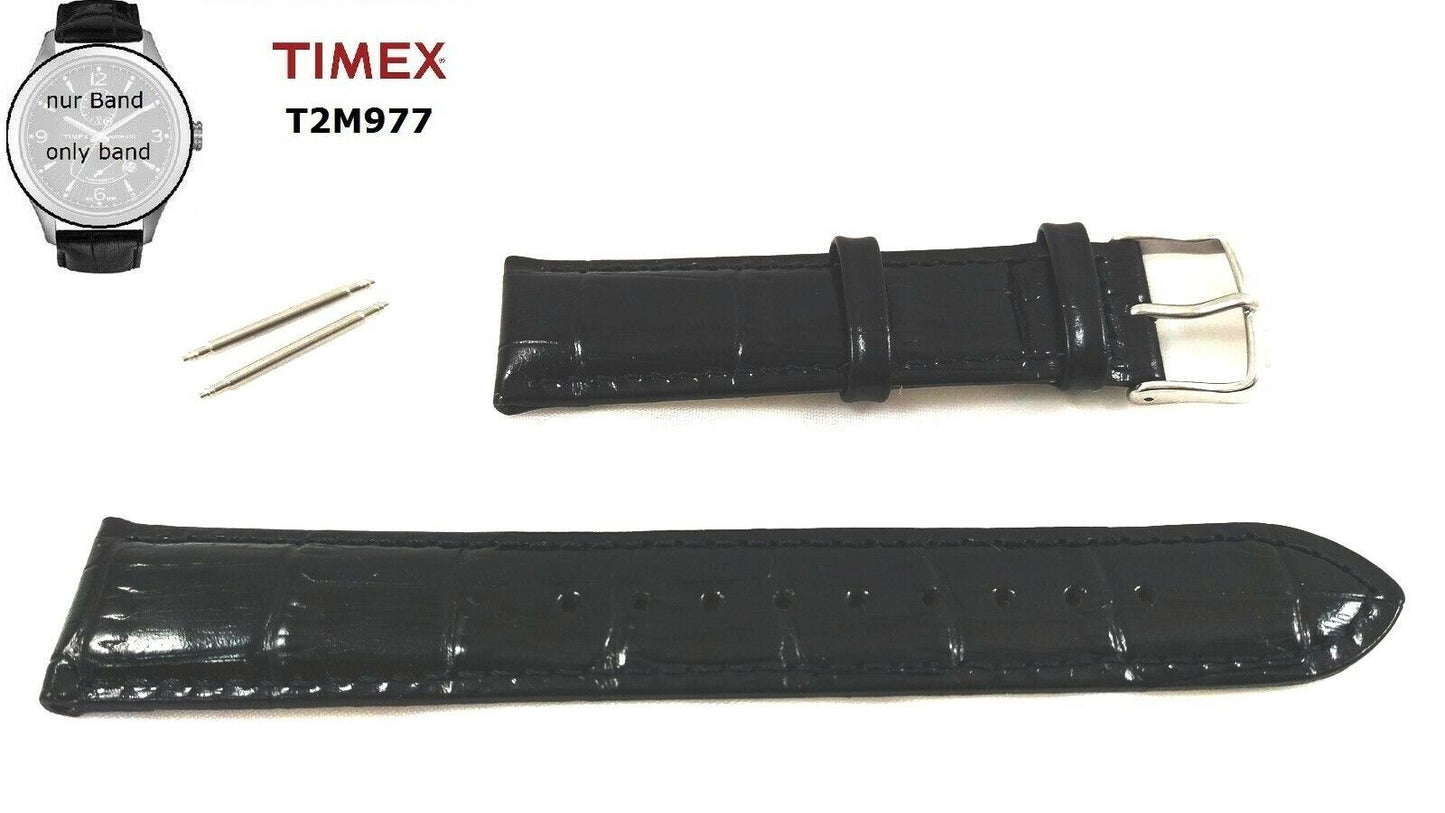 Timex Ersatzarmband T2M977 T-Series Automatik 20mm - T2M976 T2M978 T2M979 T2M980