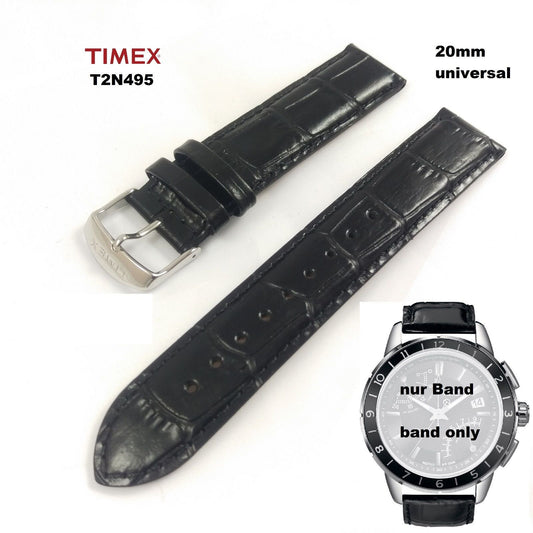 TIMEX Ersatzarmband T2N495 IQ Fly Back Chronograph SL Series - 20mm - universal