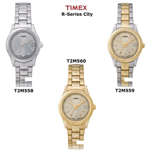 Timex Ersatzarmband T2M560 R Series CITY Damen - passt T2M558 & T2M559 - 13mm