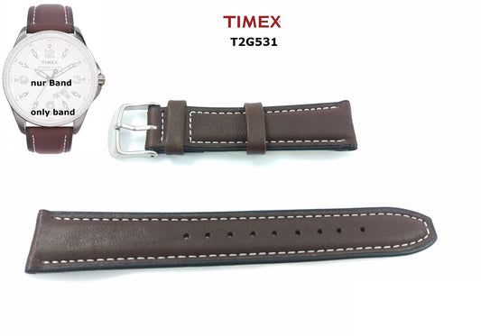 Timex Ersatzarmband T2G531 Ewiger Kalender fits T2G521 Ersatzband 20mm universal