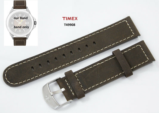 Timex Ersatzarmband für T49908 Expedition Rugged Field - Nubuk Ersatzband 20mm