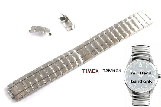 Timex Ersatzarmband T2M464 T-Series - passt T2M465 T2M466 T2M460 T2M462 T2M463