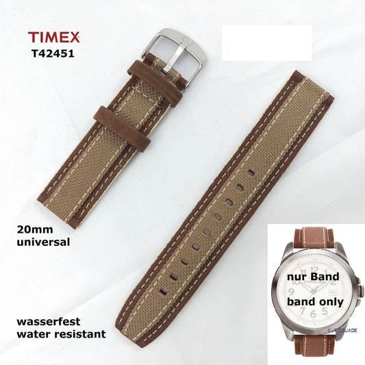 TIMEX Ersatzarmband T42451 EXPEDITION Metal Field - 20mm - universal - multifit