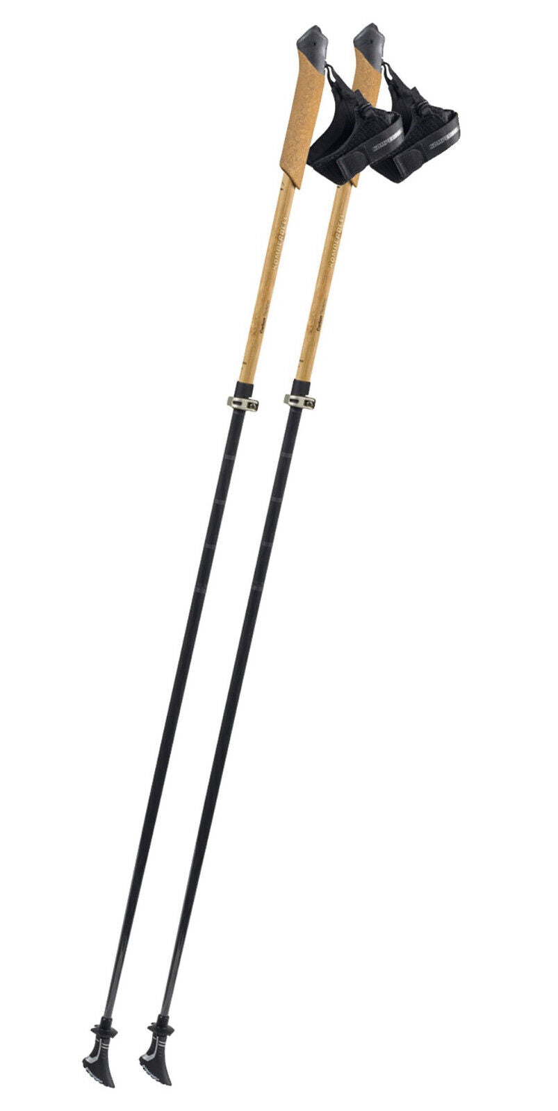 Komperdell Nordic Walking Stöcke - Bayamo Powerlock Bamboo Vario - 105-125cm