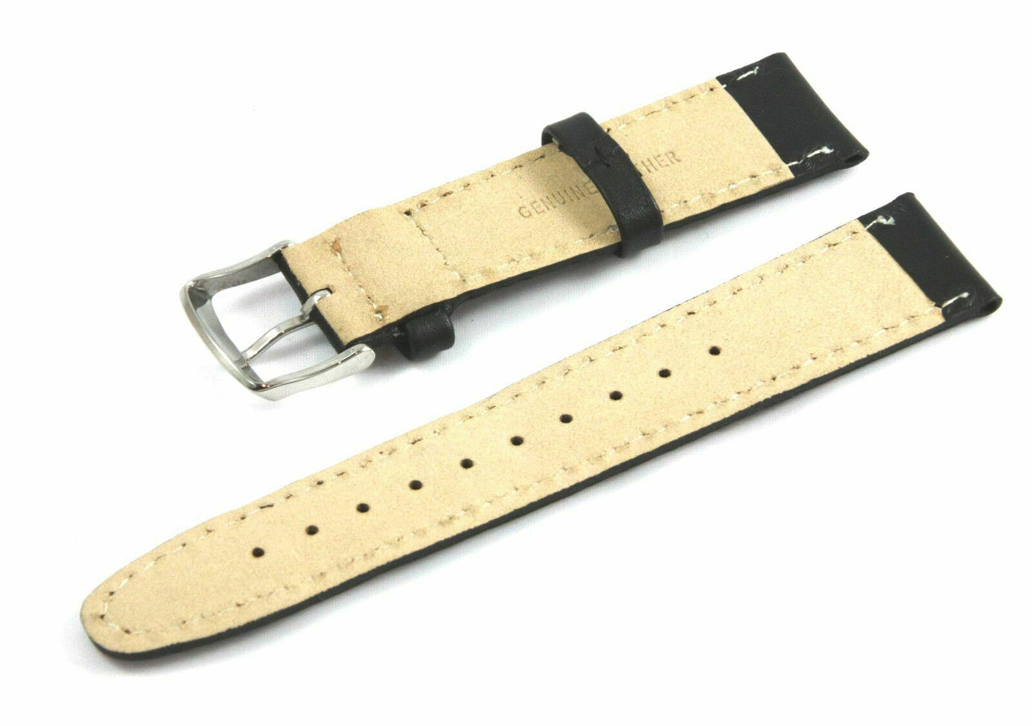 Timex Ersatzarmband T2B971 Ewiger Kalender hochwertiges Ersatzband Leder 20mm