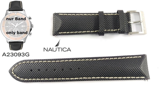 Nautica Ersatzband A23093G N-Tech Diver - Uhrenarmband PU - 22 mm Band A23095G