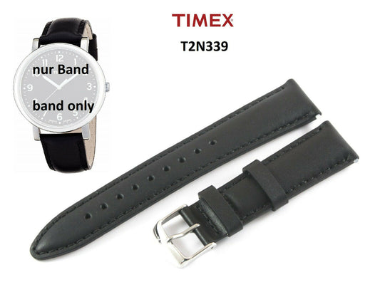 Timex Ersatzarmband T2N338 & T2N339 Easy Reader Modern Heritage 20mm Ersatzband