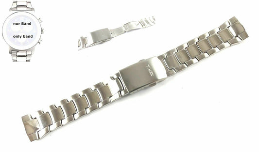 Timex Ersatzarmband T23851 & T23841 Edelstahl Ersatzband passt T23821 T23831