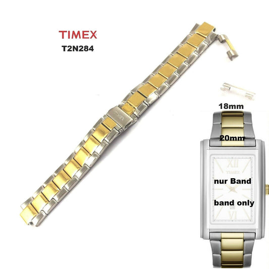 Timex Ersatzarmband T2N284 Herren Partneruhr - Edelstahl - passt T2N282 & T2N285