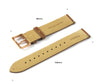 Timex Ersatzarmband TW2R26200 Weekender Fairfield Ersatzband Easyclick Federsteg