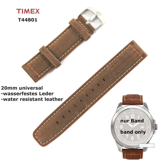 TIMEX Ersatzarmband T44801 EXPEDITION Metal Field - 20mm - multifit - wasserfest