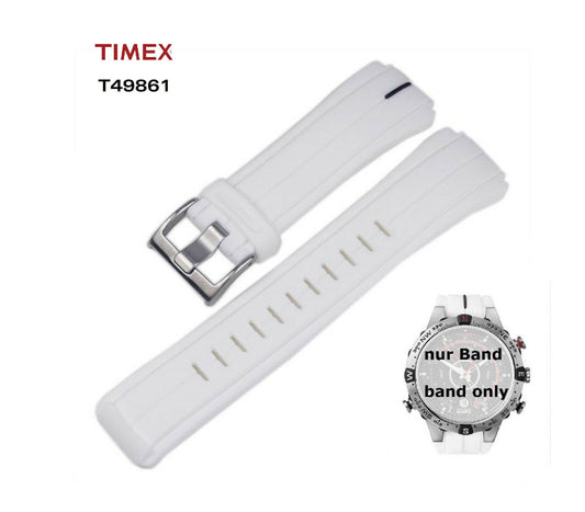 Timex Ersatzarmband T49861 Ersatzband Uhrband E-Tide & Temp fits T2N740 T2N723