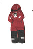 Geggamoja Kinder Skioverall Plum - Winter Overall - sehr warm und robust