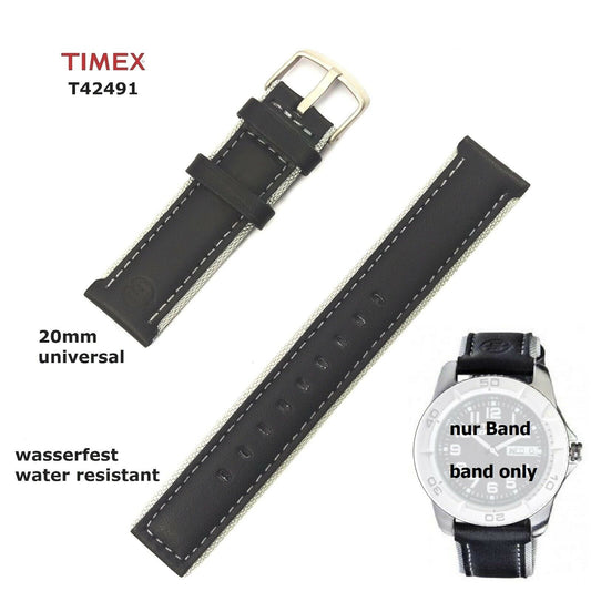 TIMEX Ersatzarmband T42491 EXPEDITION Traditional - 20mm - universal Ersatzband