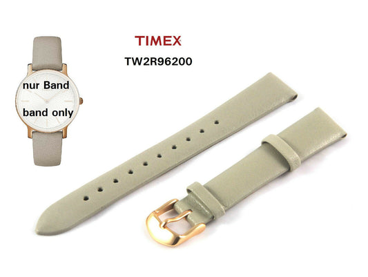 Timex Ersatzarmband TW2R96200 Metropolitan Lady - 16mm Lederband beige universal