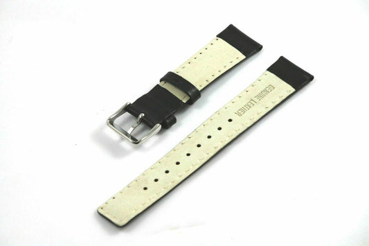 Timex Ersatzarmband T2G911 - Leder schwarz 20mm - Ersatzband Uhrband universal