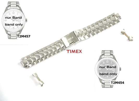 Timex Ersatzarmband für T2M457 T-Series Ewiger Kalender - T2M453 T2M454 T2M458