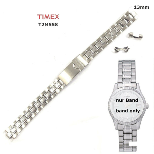 Timex Ersatzarmband T2M558 R Series CITY Damen - passt T2M559 & T2M560 - 13mm