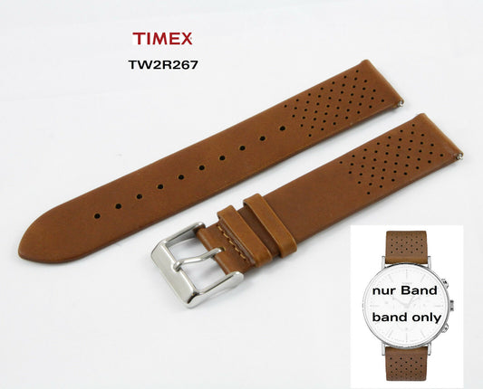 Timex Ersatzarmband TW2R26700 Weekender Chrono Ersatzband - 20mm multifit Leder