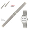 TIMEX Ersatzarmband T2P457 Originals Classic Milanaise Ersatzband 12mm universal