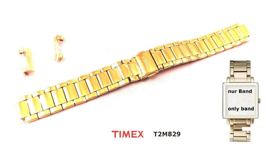 Timex Ersatzarmband für T2M829 ELEGANT SQUARE Damen - passt zu T2M876 T2M830