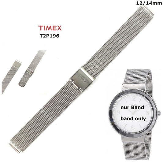 TIMEX Ersatzarmband T2P196 Style Dress Damen - Notting Hill - Mesh - Milanaise