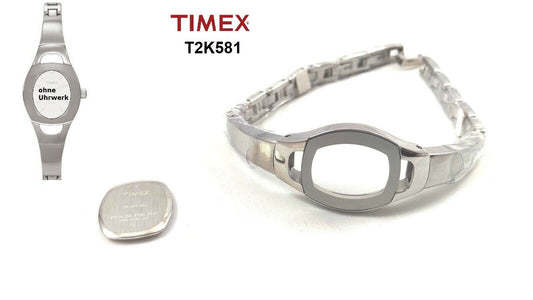 Timex Ersatzarmband für T2K581 Damenuhr - passt auch T2K571 und T2K561