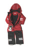 Geggamoja Kinder Skioverall Plum - Winter Overall - sehr warm und robust