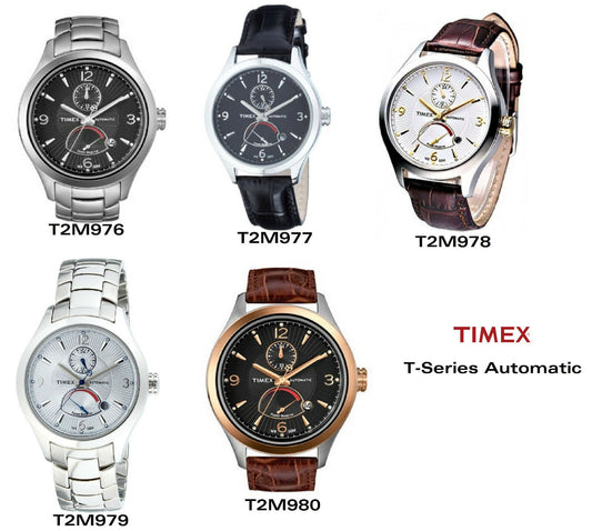 Timex Ersatzarmband T2M977 T-Series Automatik 20mm - T2M976 T2M978 T2M979 T2M980