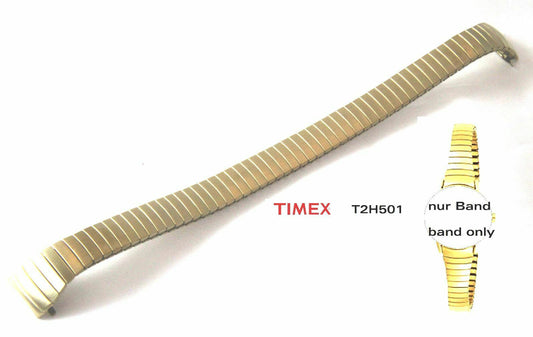 Timex Ersatzarmband T2H501 Flexband Strechband Damen 12mm passt T2H371 T2H351