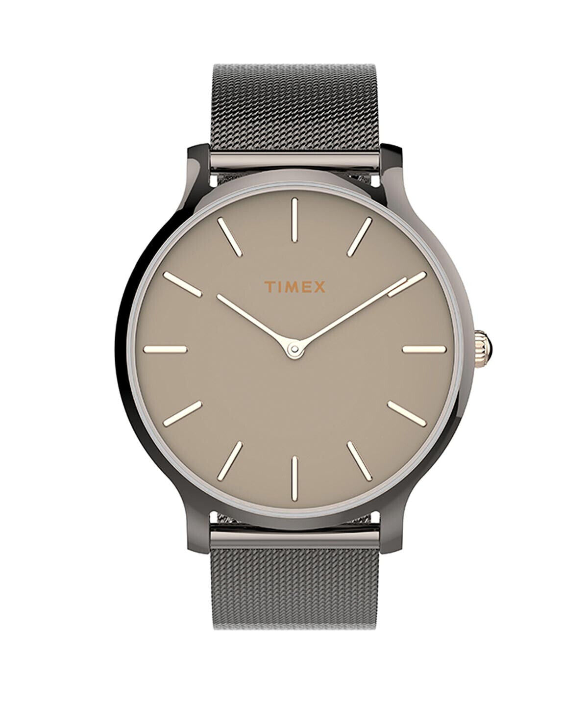 TIMEX Weekender Fairfield TW2T74000 - Edelstahl gunmetal - Milanaise -  ⌀38mm