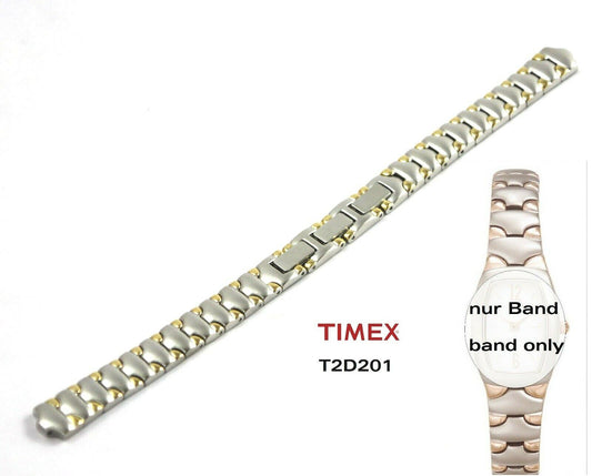 Timex Ersatzarmband T2D201 Russian Line Ersatzband Edelstahl 12mm T2E151 T2E131