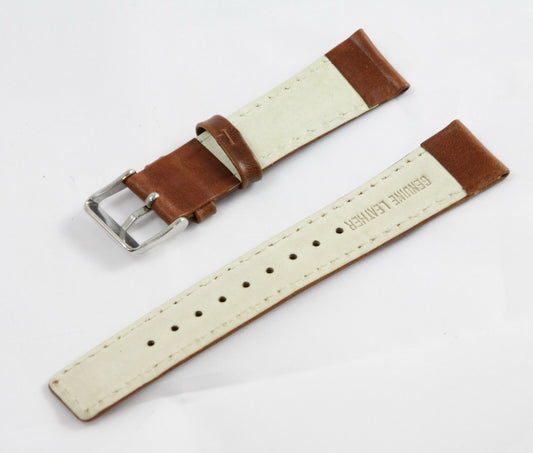 Timex Ersatzarmband T2G951 - Leder braun  - 20mm - Ersatzband Uhrband universal