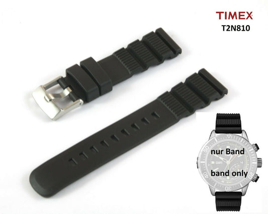 Timex Ersatzarmband T2N810 Depht Gauge IQ-Serie - T2N958 T2N809 T2N812 T2P529