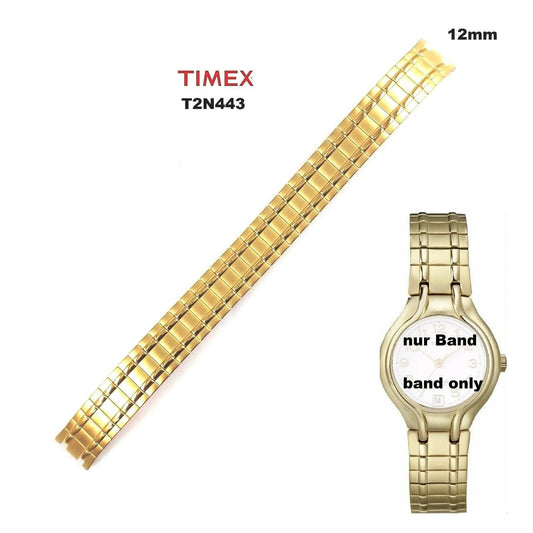 Timex Ersatzarmband für T2N443 Flexband Sport Chic Expansion Damenuhr - T2N442