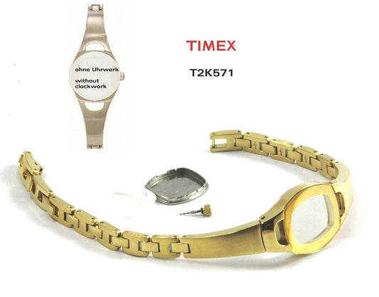 Timex Ersatzarmband T2K571 komplettes Gehäuse & Ersatzband Damen - T2K561 T2K581